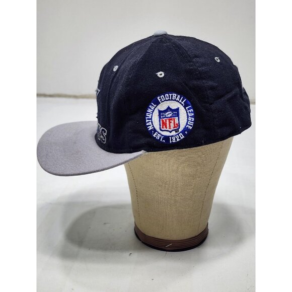 Vintage Starter Dallas Cowboys The Natural 100% Wool Fitted Hat Cap Size 7 1/8 - Picture 3 of 10
